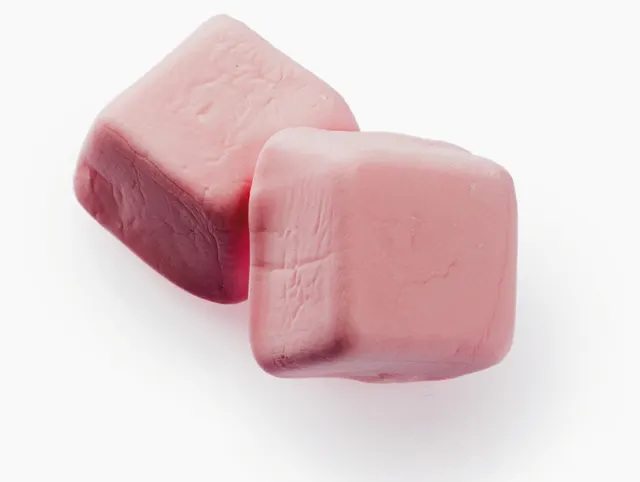 DanKonfekt Dals Rosa Kubik (Skumpuder Jordbær)
