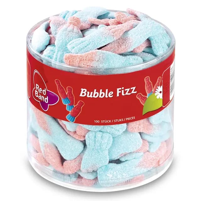 Red Band Bubble Fizz 100stk