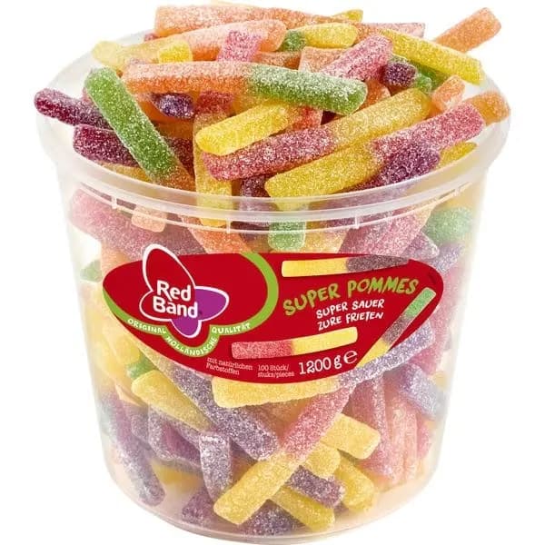 Red Band Super Pommes Super Sauer 100stk