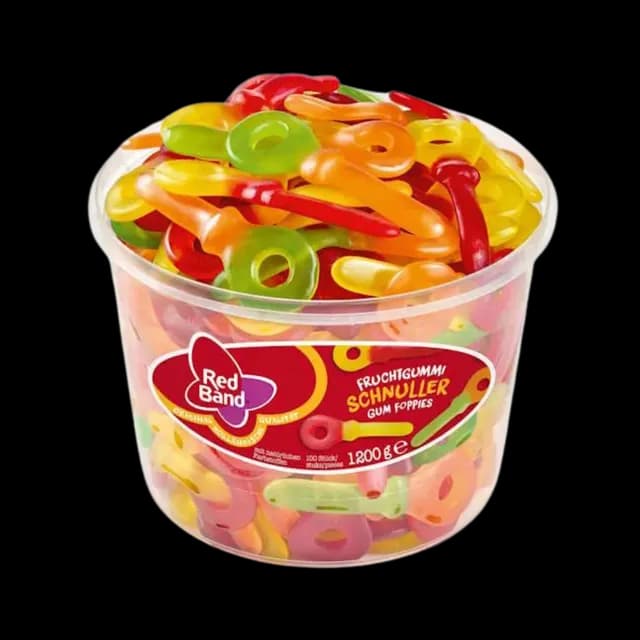 Red Band Fruchtgummi Schnuller/Frugt Sutter 100stk