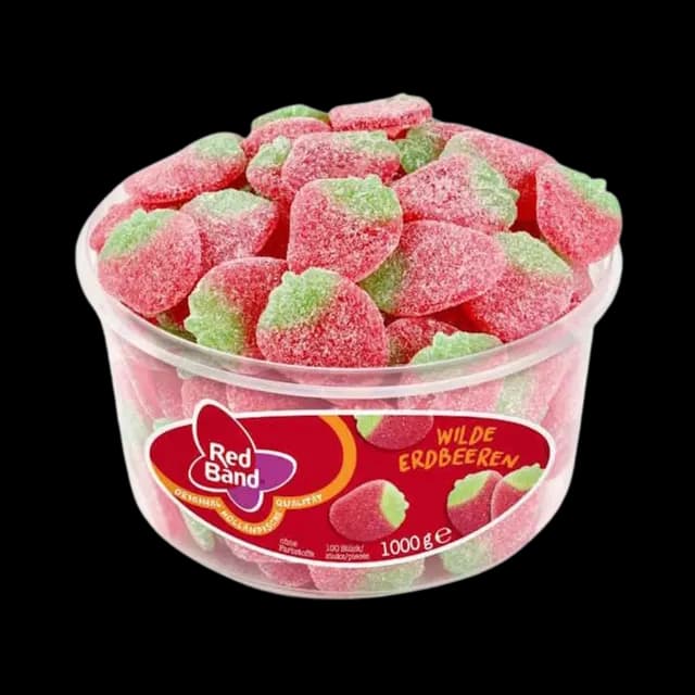 Red Band Wilde Erdbeeren/ Jordbær sukker 100stk