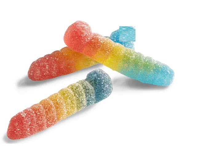 Haribo Rainbow Worms Sour