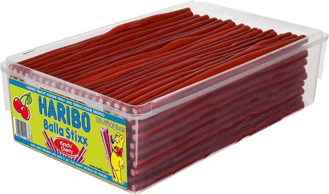 Haribo Balla Stixx Kirsebær