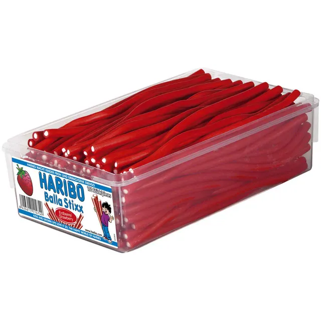 Haribo Balla Stixx Jordbær
