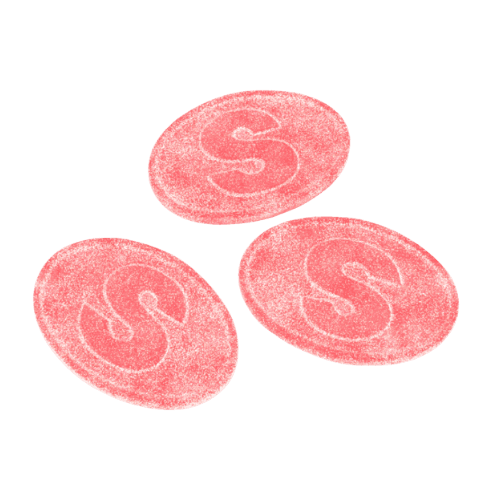 Candy People S-Märke Sour Watermelon